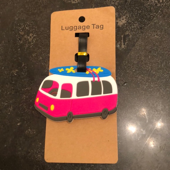 Handbags - FREE WITH $9 PURCHASE - “VW Bus” Luggage Tag